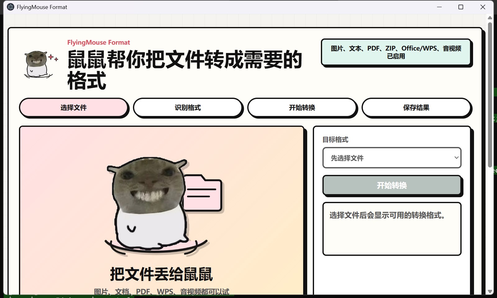 FlyingMouse Format screenshot