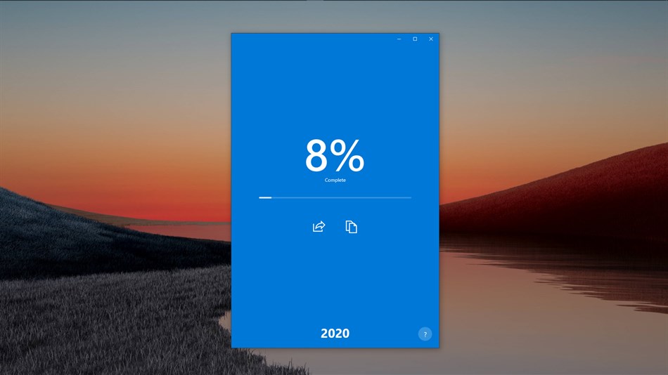 Year Progress (Windows) Podle: Colin Kiama