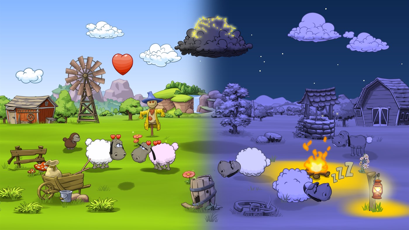 #1. Clouds & Sheep 2 (Xbox) بواسطة: www.handy-games.com