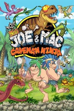 Cover poster for New Joe & Mac - Caveman Ninja