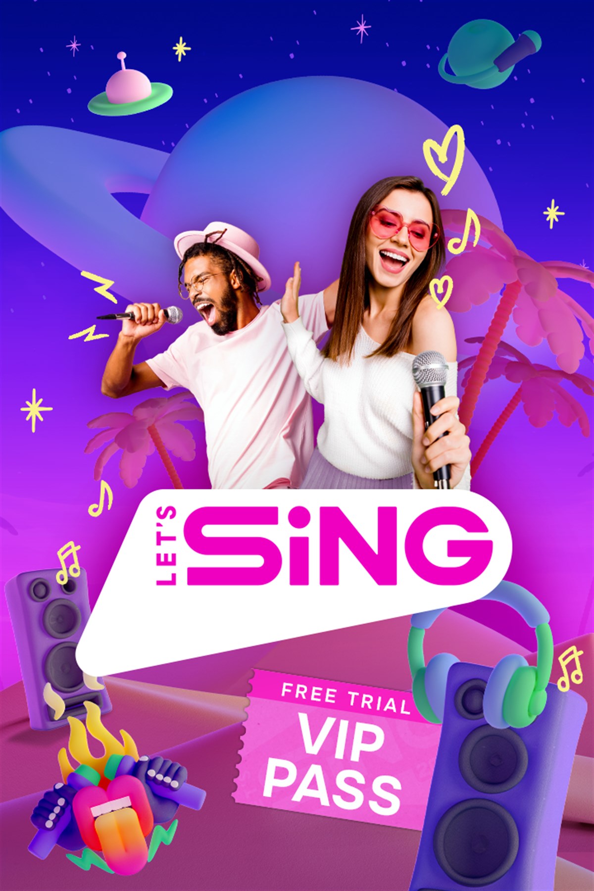 Let's Sing 2025 - Бесплатная пробная версия VIP-пропуска