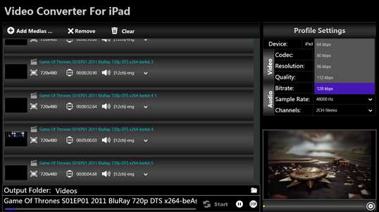 Video Converter For iPad screenshot 6