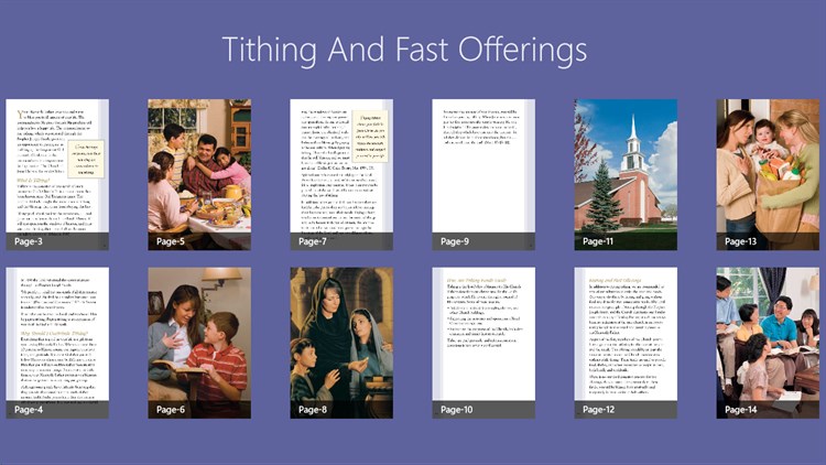 Tithing and Fast Offerings - PC - (Windows)