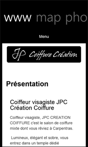 JPC Création Coiffure screenshot 2