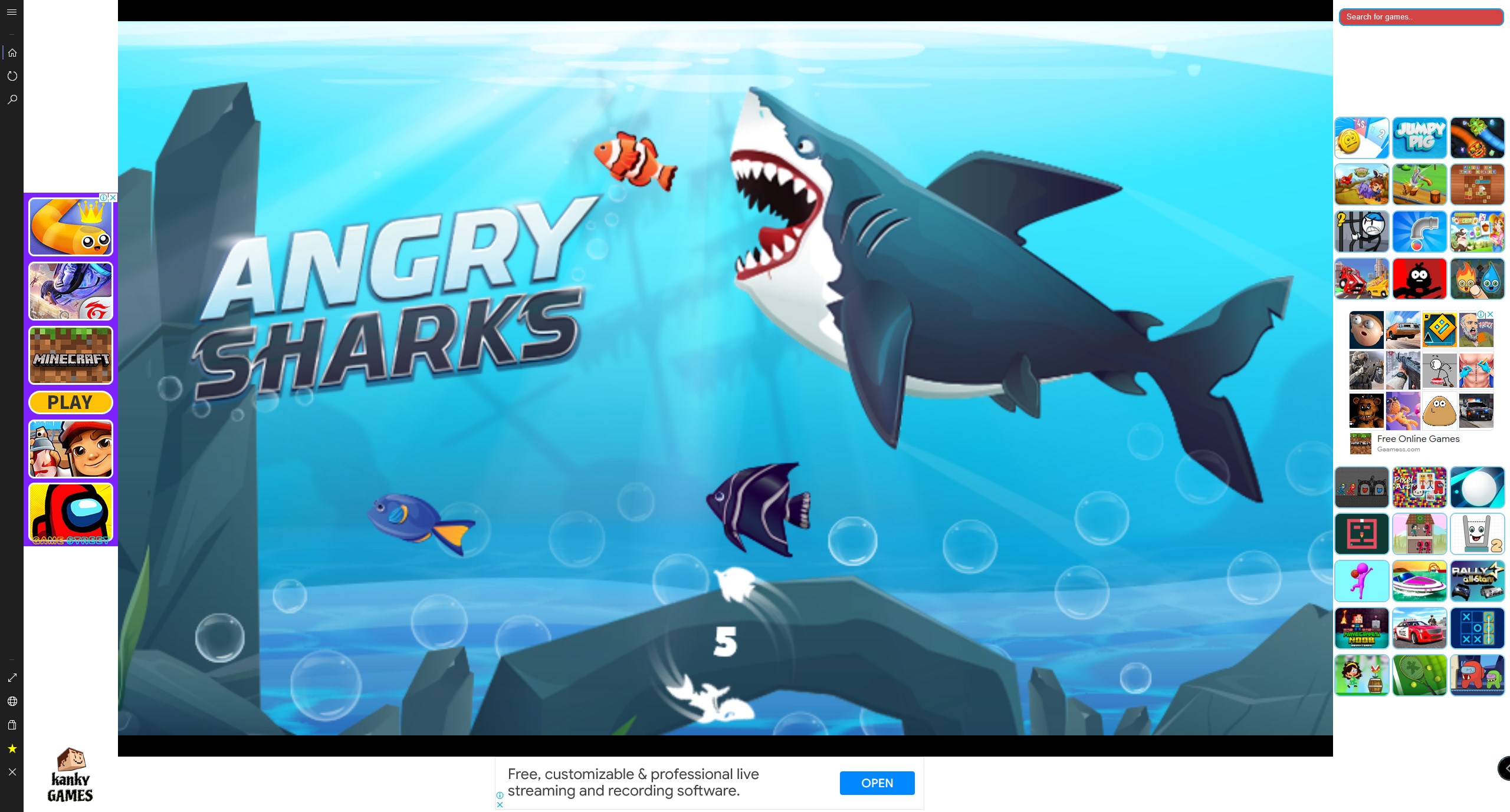 Captura 1 Angry Sharks Hungry Simulator windows
