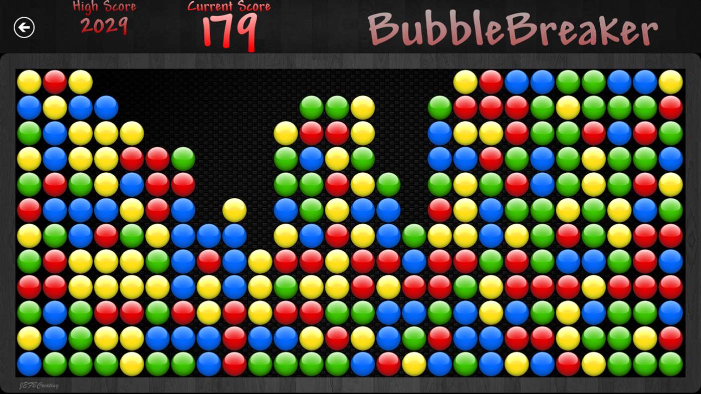 BubbleBreaker for Win8 UI screenshot