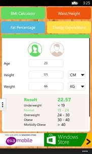 BMI Calculator ! screenshot 4