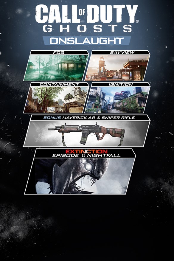 Call of Duty: Ghosts - Onslaught Xbox Series X|S and Xbox One cover art