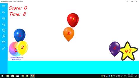 Math Balloon Game : Classic Kids Games Screenshots 2