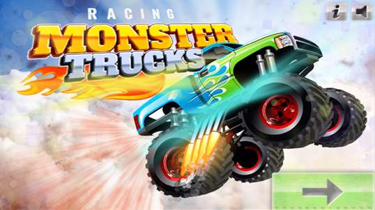 Racing Monster Trucks screenshot 1