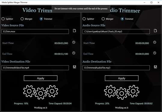 Media Splitter-Merger-Trimmer screenshot 4