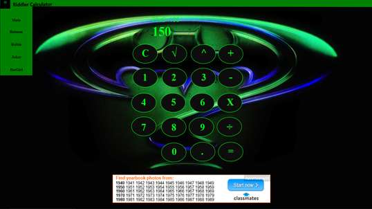 Batman Calculator Windows 10 screenshot 9