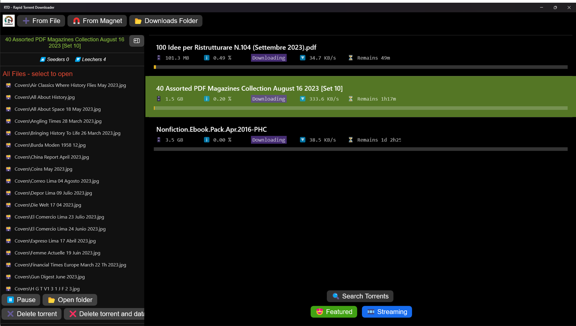 RTD - Rapid Torrent Downloader - Microsoft Apps