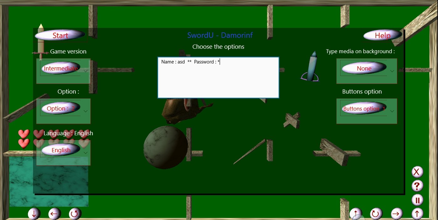 #6. Sword Labyrinth (Windows) 作者: SC DAMORINF SRL