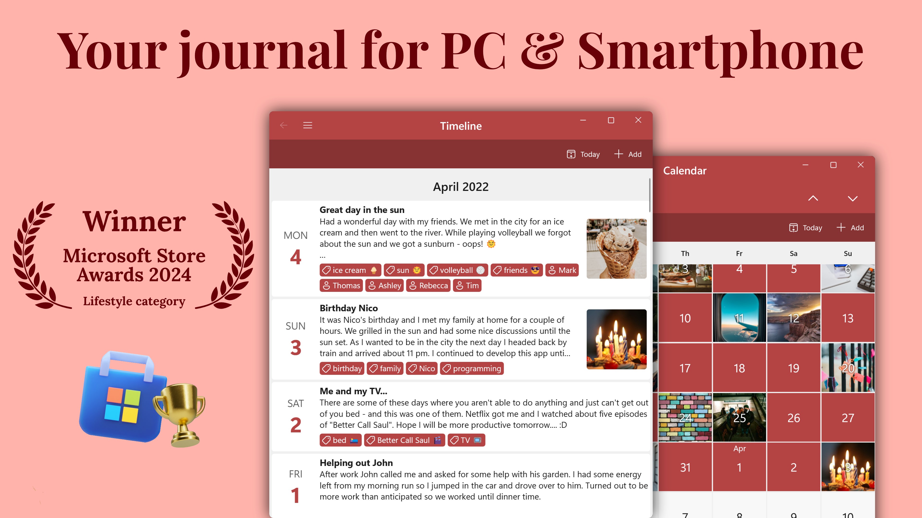 Diarium: Journal, Diary & Daily Notes screenshot