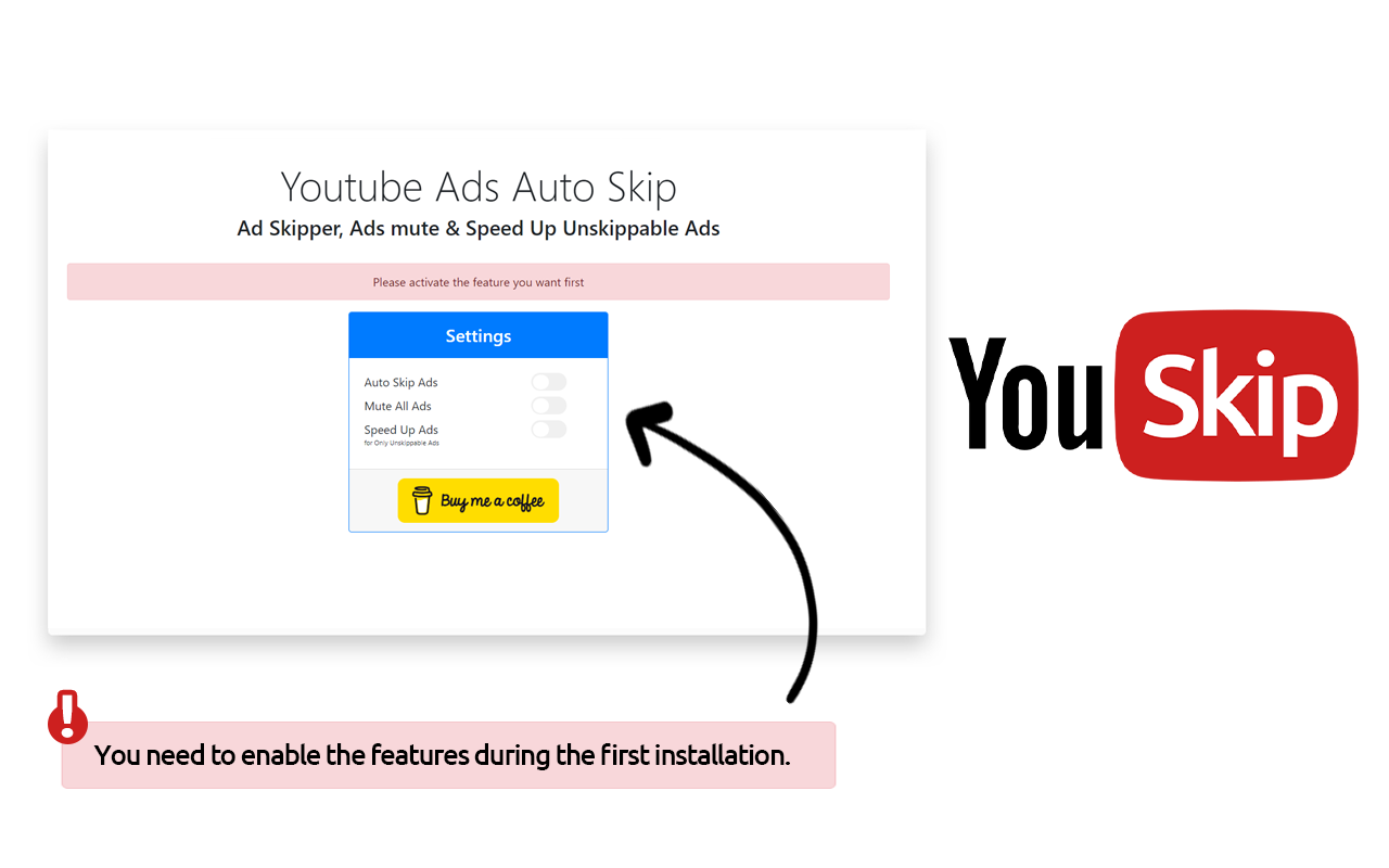Skip Ads Youtube - Free Ad Blocker
