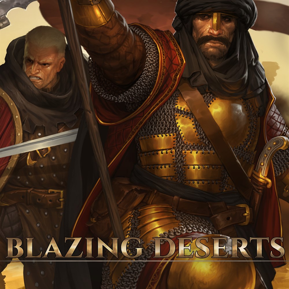 Blazing Deserts cover art (full size)