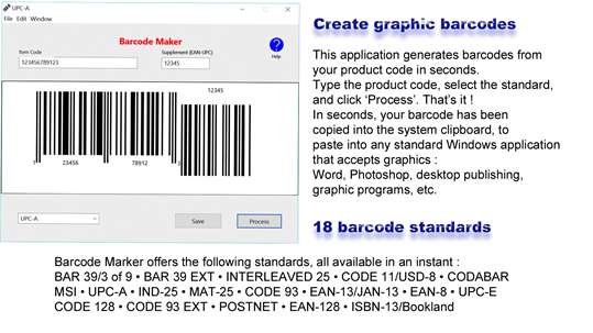 Barcode Marker screenshot 2