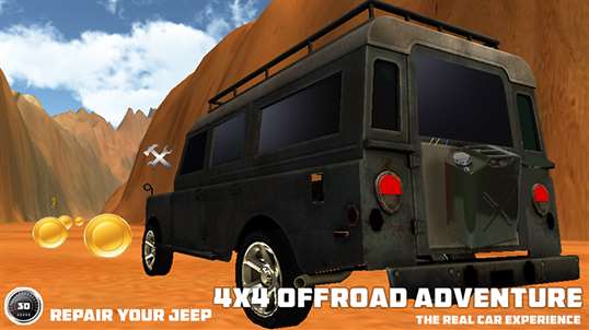4x4 Offroad Adventure 3D - Mountain Safari Driving screenshot 3