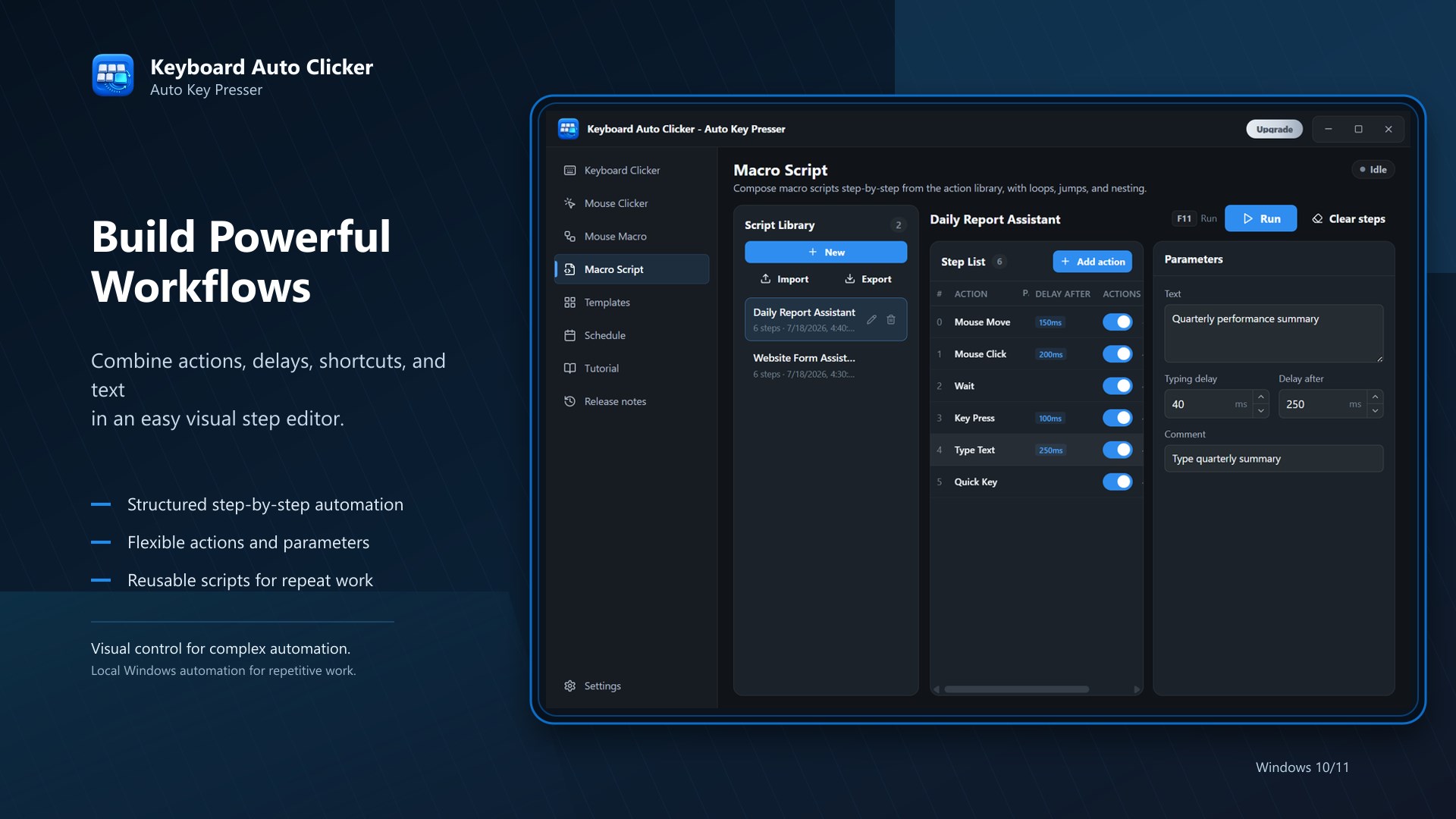 Keyboard Auto Clicker - Auto Key Presser screenshot