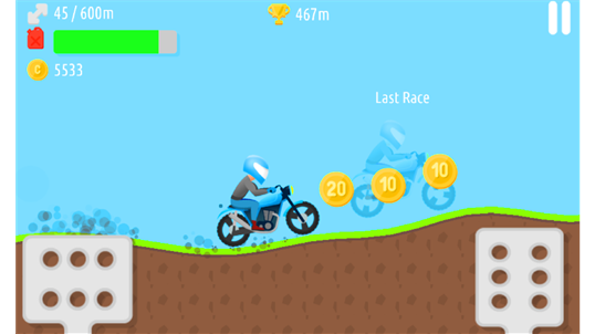 Hill Climb Bike Racing screenshot 2