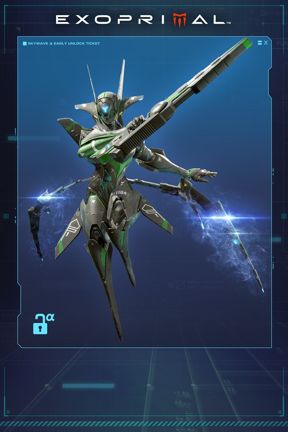 Skywave α Early Unlock Ticket Xbox Series X|S and Xbox One cover art