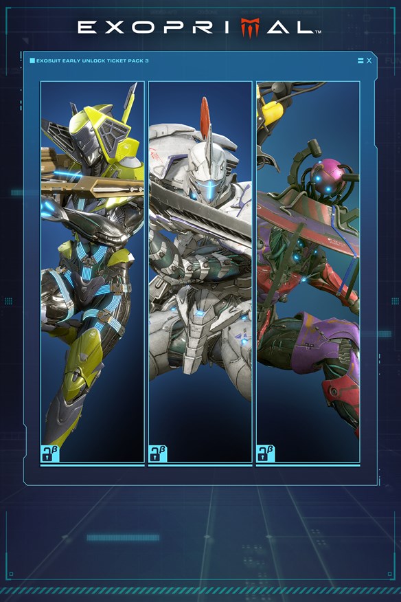 Exosuit Early Unlock Ticket Pack 3 Xbox Series X|S and Xbox One cover art