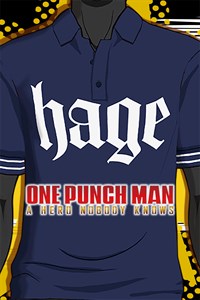 ONE PUNCH MAN: A HERO NOBODY KNOWS "hage" Polo Shirt