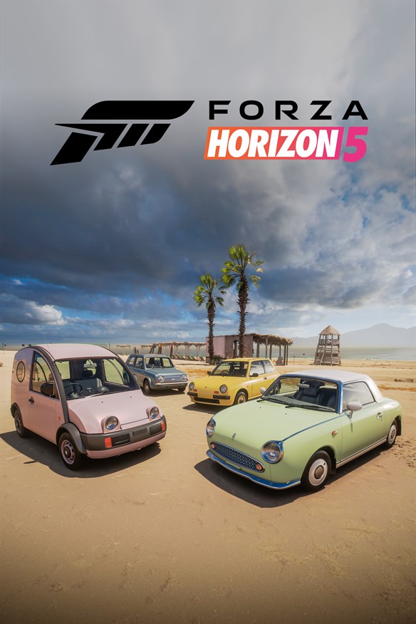 Forza Horizon 5 Nissan Retro Rides Car Pack Xbox Series X|S and Xbox One cover art