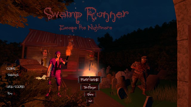 Swamp Runner - Escape the Nightmare screenshot 1