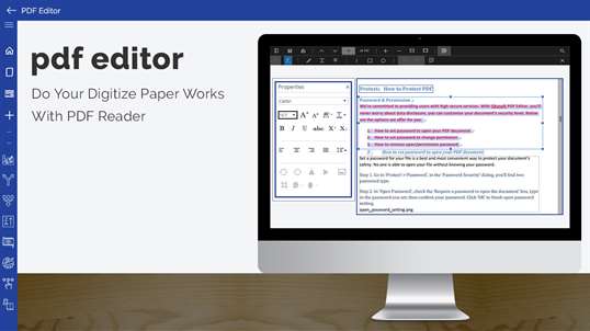 PDF Editor 10 : Reader,Create,Merge,Split,Rotate,Annotate,Fill Form screenshot 3