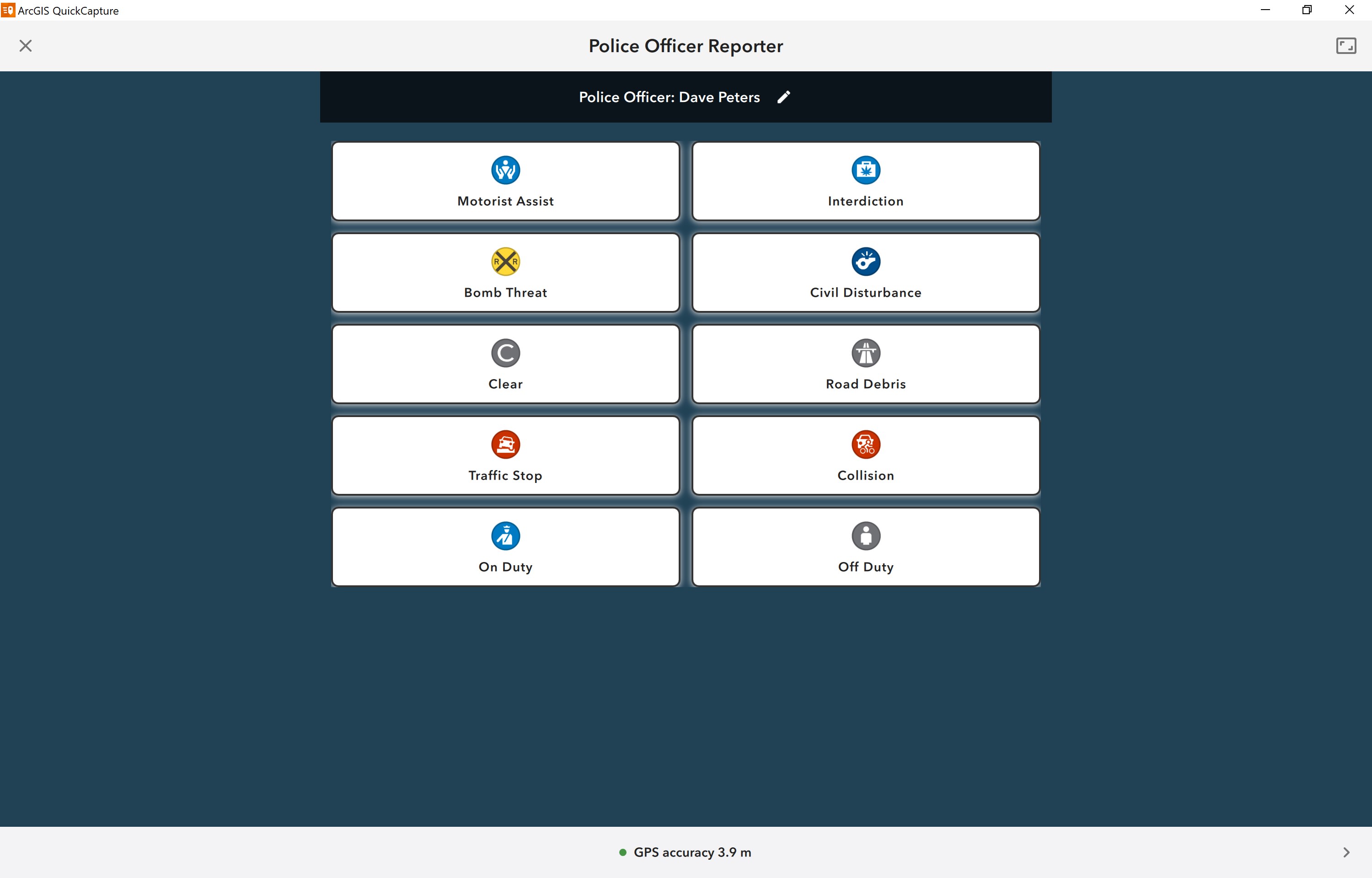 ArcGIS QuickCapture screenshot