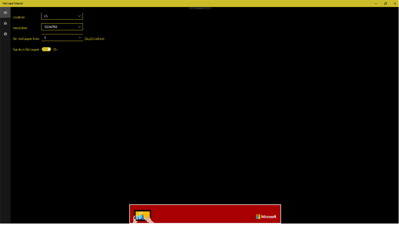 #2. Wallpaper Selector (Windows) Door: Abhinav S