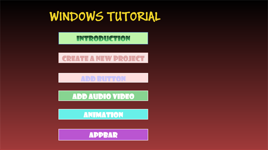 LEARN WINDOWS APP EASY screenshot 2