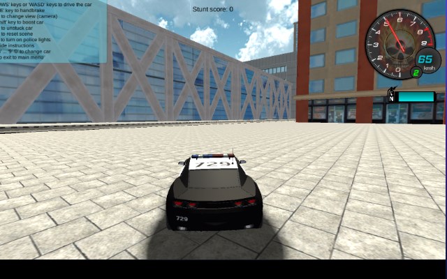 Police Stunt Cars Game