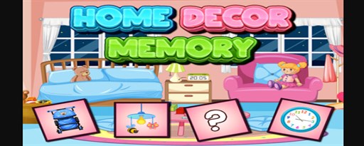 Home Decor Memory Game marquee promo image