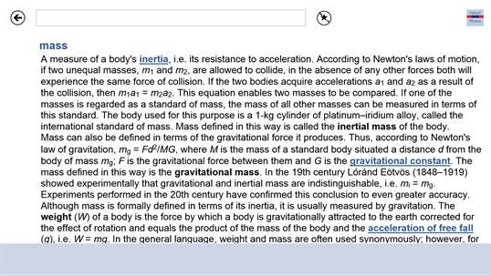 Oxford Dictionary of Physics screenshot 4
