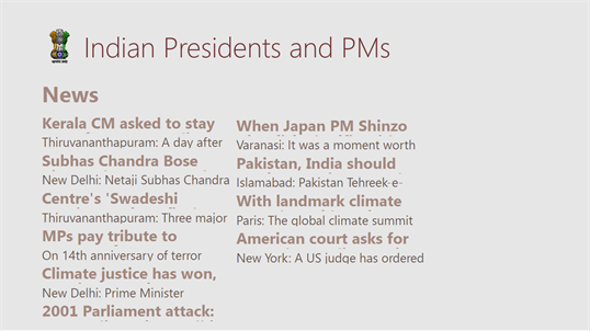 Indian Presidents and PMs screenshot 5