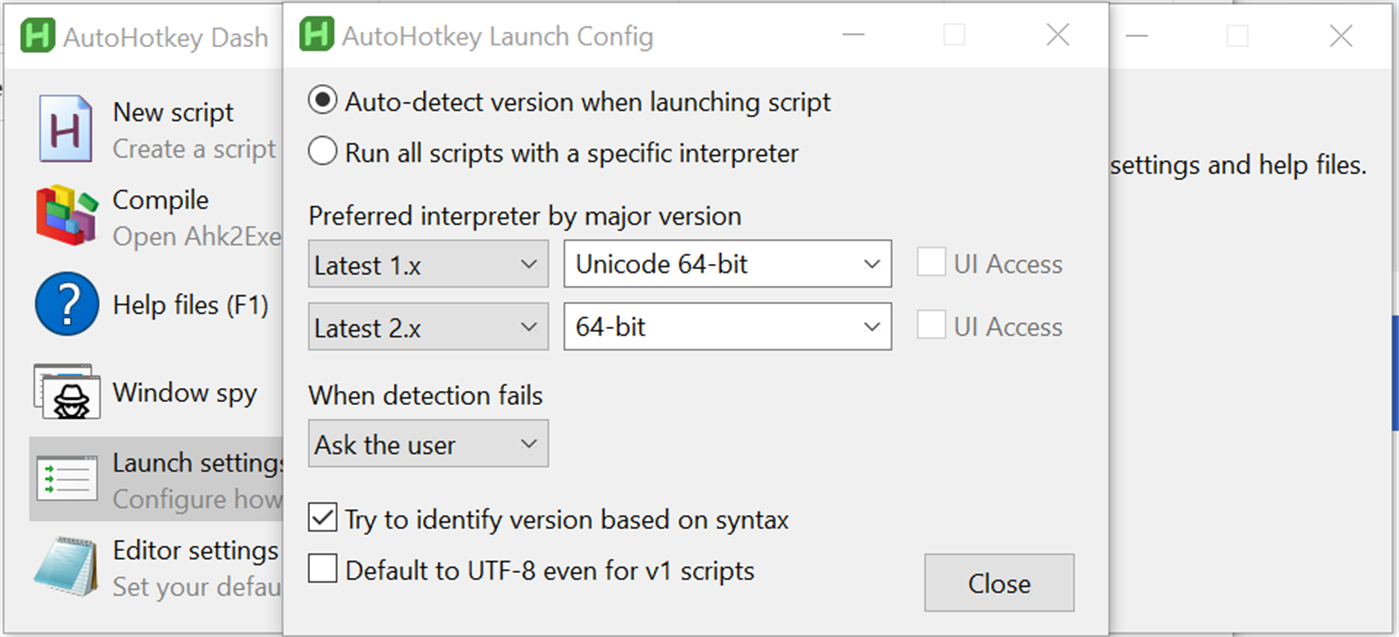 #2. AutoHotkey v2 Store Edition (Windows) 由: Descolada