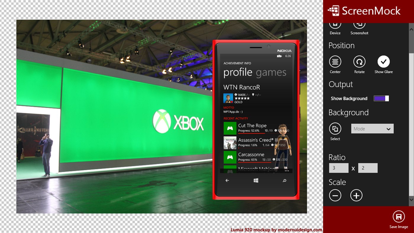 #2. ScreenMock (Windows) By: Medienstudio.net