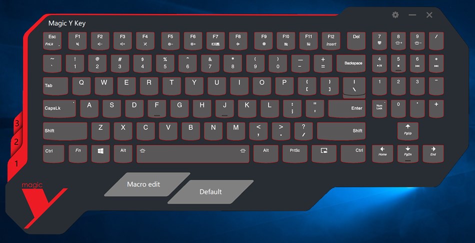 Magic Y Key (Windows) 由: Yong-Long Liu