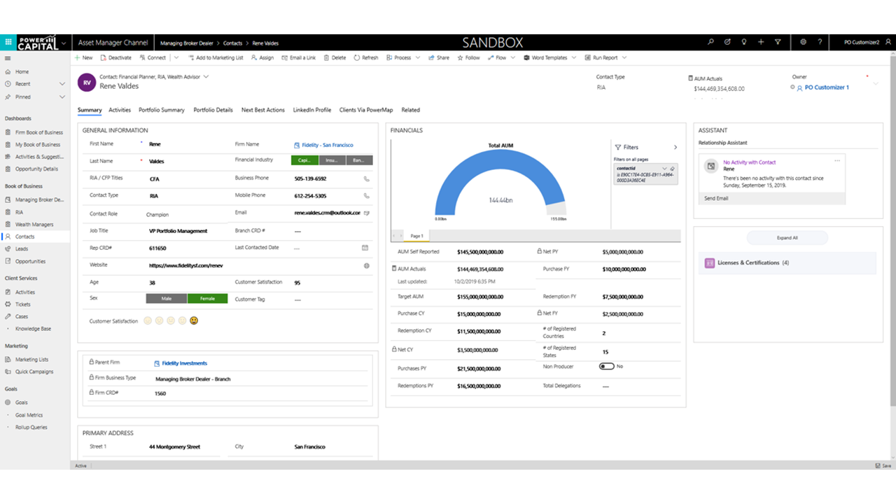 Snapshot 1 of HCLTech Biz Apps - Dynamics 365 Capital Markets