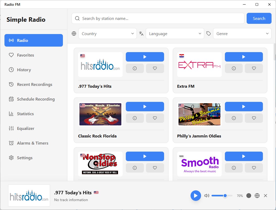 Radio+FM screenshot