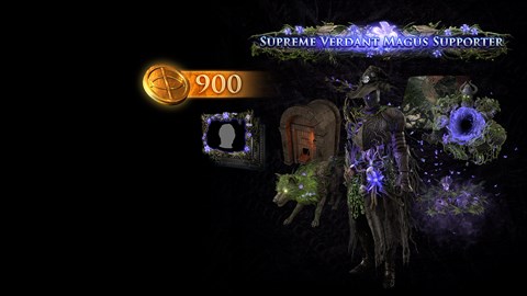 Pacote de Apoiador "Mago Verdejante Supremo"