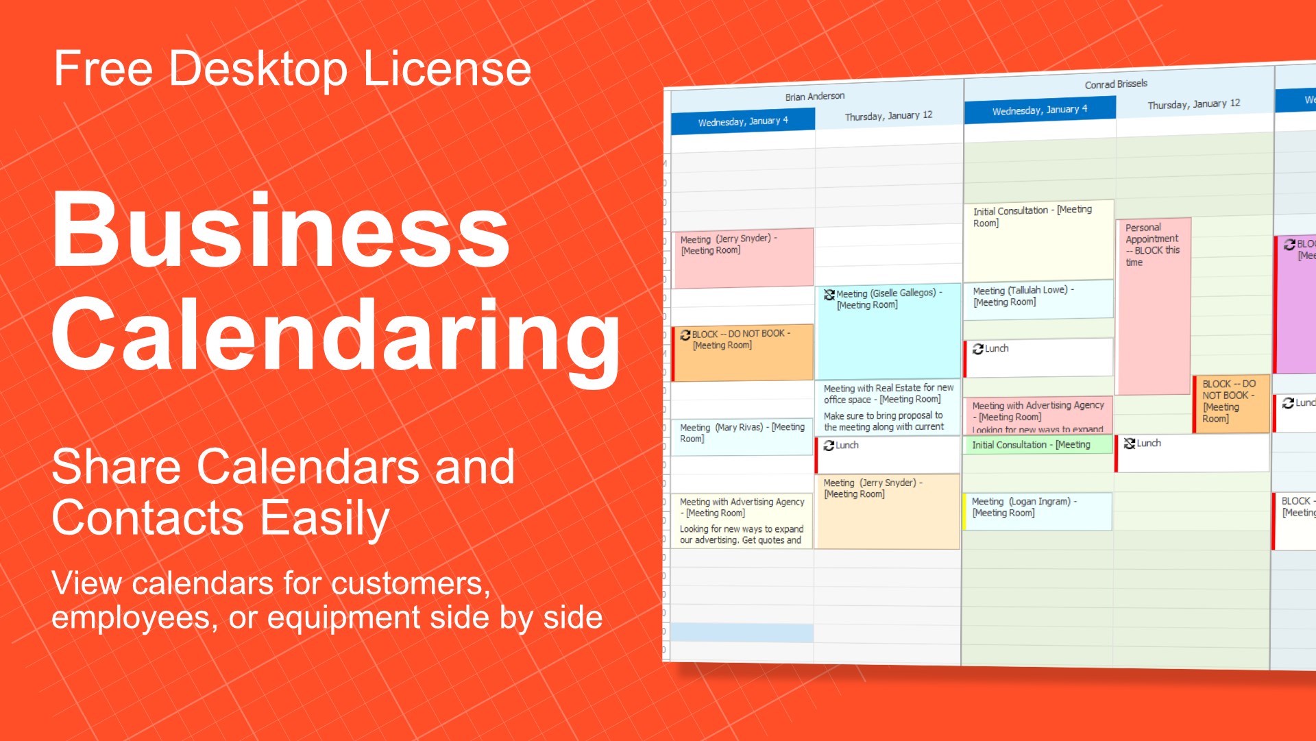 Calendar - ScheduFlow screenshot