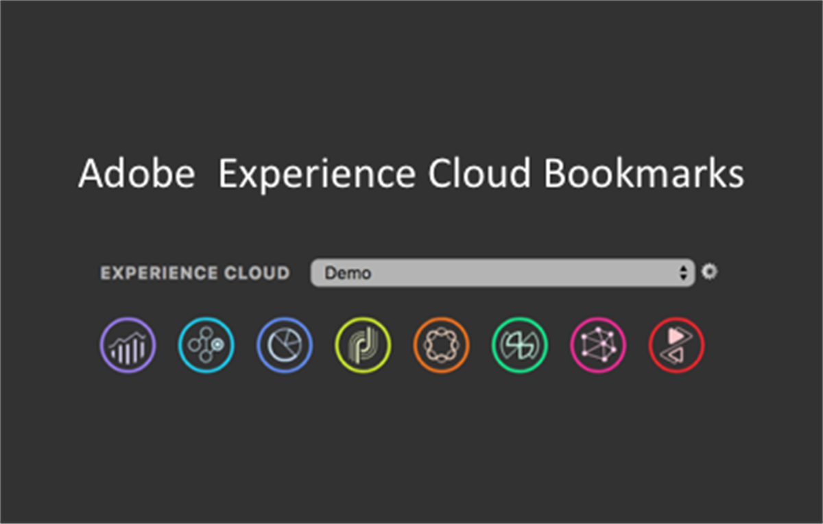 Adobe Experience Cloud Bookmarks