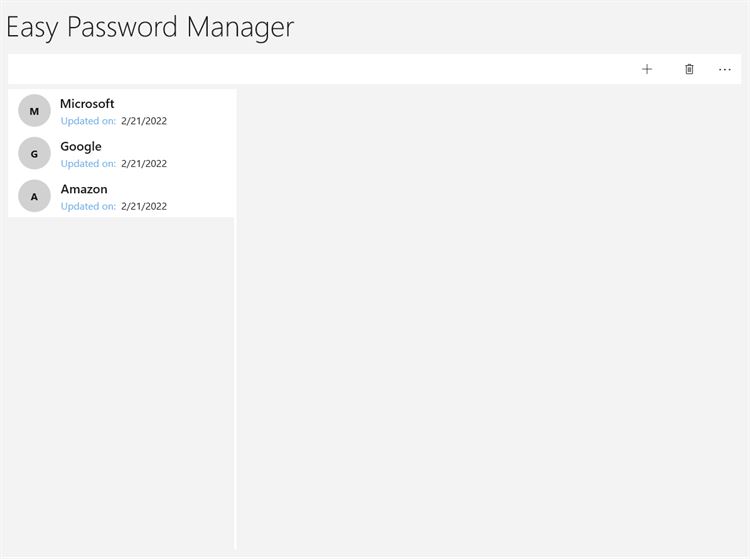 【图】Easy Password Manager(截图3)