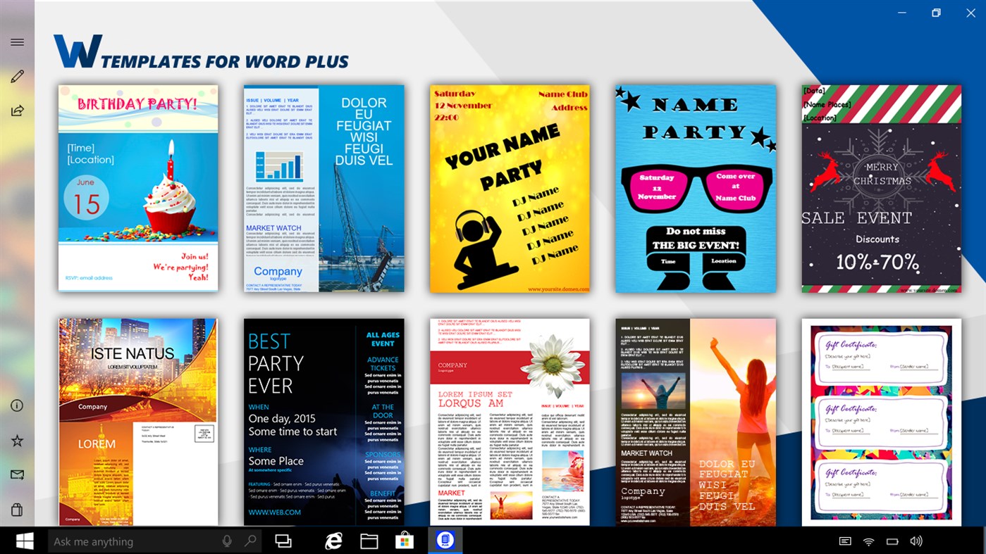#2. Templates for Doc File Plus (Windows) 由: Yellow Elephant Productions