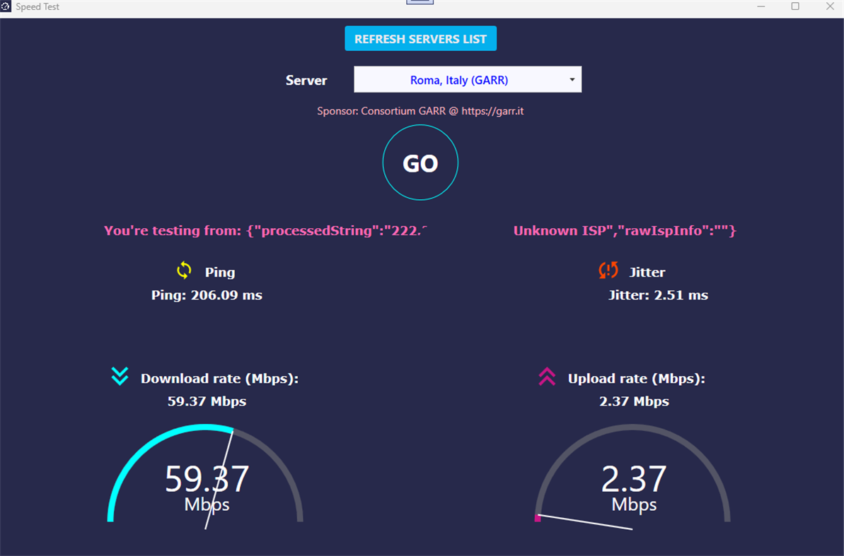 #2. Speed Test - Internet Traffic Monitor (Windows) By: BlissMath