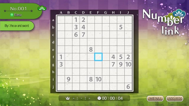 Puzzle by Nikoli W Numberlink screenshot 2